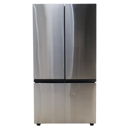 Pictures of Samsung Bespoke 3-Door French Door Refrigerator (30 cu. ft.) with Beverage Center™ in Stainless Steel with Auto Fill Water Pitcher - Scratch & Dent - Minor - Neu Appliance Outlet - Discount Appliance Outlet in Austin, Tx