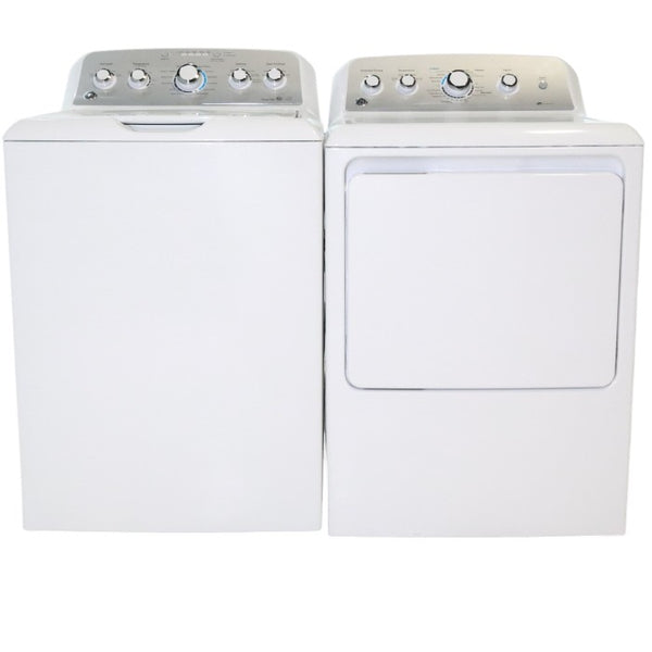 GE ENERGY STAR  4.2 cu. ft. Top Load Washing Machine with Stain Removal Guide and HE GE 7.2 cu. ft. Electric Dryer with HE Sensor Dry - Certified Refurbished (Copy)