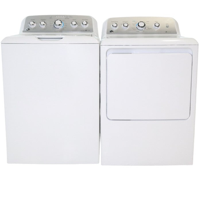 GE ENERGY STAR  4.2 cu. ft. Top Load Washing Machine with Stain Removal Guide and HE GE 7.2 cu. ft. Electric Dryer with HE Sensor Dry - Certified Refurbished (Copy)