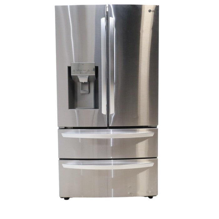 Pictures of PrintProof Stainless Steel ENERGY STAR LG 28 cu. ft. 4 Door French Door Refrigerator with Craft Ice - Certified Refurbished - Neu Appliance Outlet - Discount Appliance Outlet in Austin, Tx