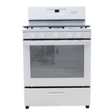 Whirlpool White 30" 5.1 Cu. Ft. Freestanding Gas Range with Edge to Edge Cooktop - Open Box