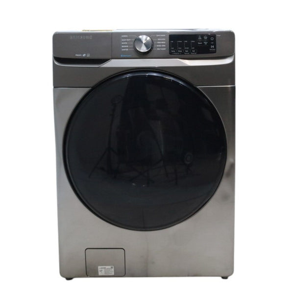 Samsung Platinum 4.5 cu. ft. Steam Front Load ENERGY STAR Washer with Self Clean+ - Scratch & Dent - Moderate