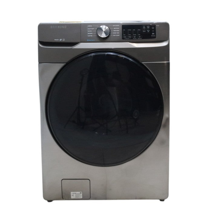 Samsung Platinum 4.5 cu. ft. Steam Front Load ENERGY STAR Washer with Self Clean+ - Scratch & Dent - Moderate
