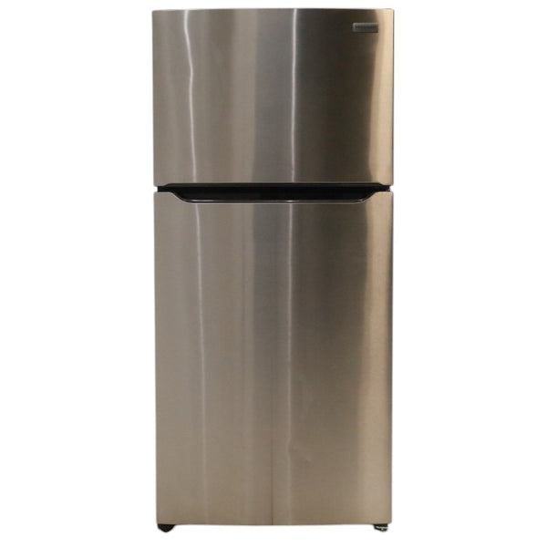 30" Wide Frigidaire Stainless Steel 20 cu ft Top Freezer Refrigerator with EvenTemp™ Cooling System - Scratch & Dent - Minor