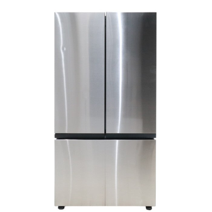 Pictures of Samsung Bespoke 3-Door French Door Refrigerator (30 cu. ft.) with Beverage Center™ in Stainless Steel with Auto Fill Water Pitcher - Open Box - Neu Appliance Outlet - Discount Appliance Outlet in Austin, Tx