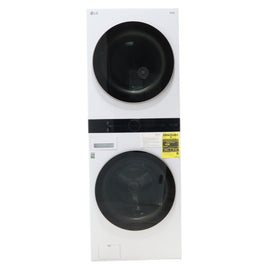 Pictures of White LG Wash Tower Single Unit Front Load with Center Control™ 4.5 cu. ft. Washer and 7.4 cu. ft. Electric Dryer - Open Box - Neu Appliance Outlet - Discount Appliance Outlet in Austin, Tx