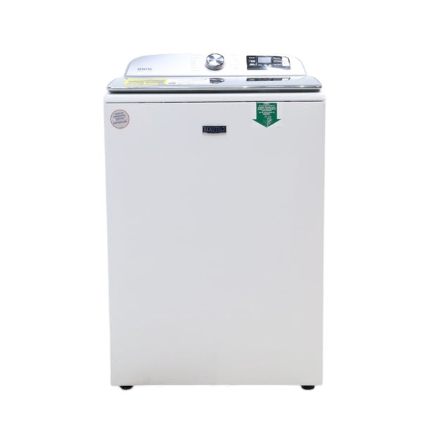 Maytag 5.2 cu. ft. Smart Capable White ENERGY STAR Top Load Agitator Washing Machine with Extra Power - Open Box