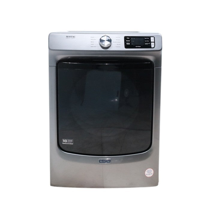 Maytag Metallic Slate 7.3-cu ft Stackable Vented ENERGY STAR Electric Dryer with Extra Power Button - Open Box