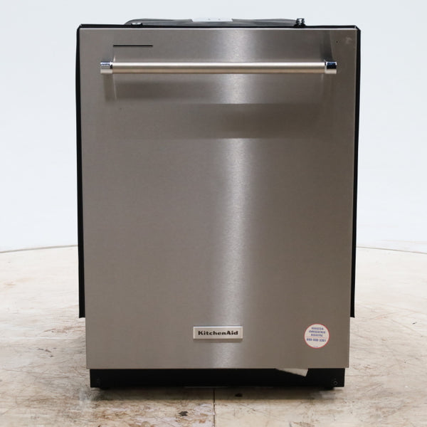 24 in. PrintShield Stainless Steel ENERGY STAR KitchenAid Top Control Dishwasher with FreeFlex Third Rack - Open Box