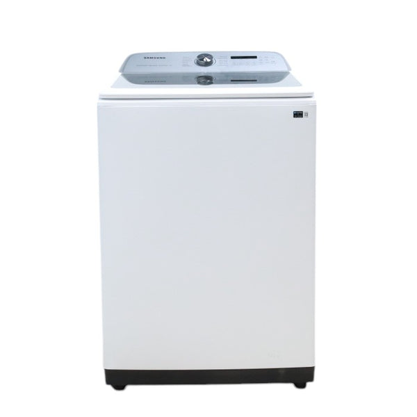 Samsung White 5.2 cu. ft. Large Capacity Smart Top Load Washer with Super Speed Wash - Open Box