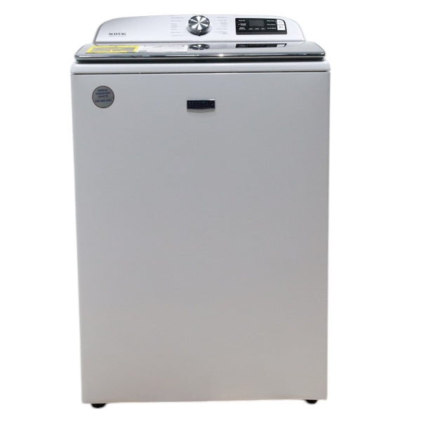 Maytag 5.2 cu. ft. Smart Capable White ENERGY STAR Top Load Agitator Washing Machine with Extra Power - Open Box