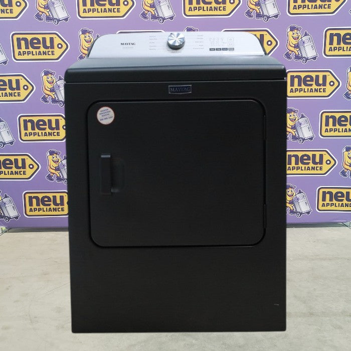 Pictures of Maytag Volcano Black Pet Pro 7.0 cu. ft. Electric Dryer with XL lint trap and Steam - Open Box - Neu Appliance Outlet - Discount Appliance Outlet in Austin, Tx