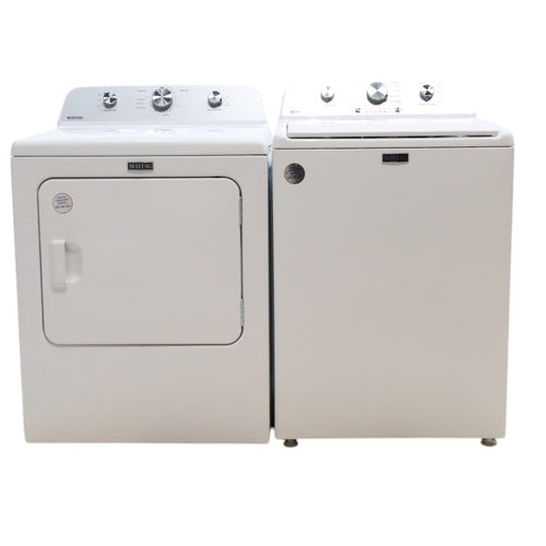 Pictures of Maytag 4.5 cu. ft. Top Load Washer with Power Agitator and 7.0 cu. ft. Electric Dryer with Reversible Door - Open Box - Neu Appliance Outlet - Discount Appliance Outlet in Austin, Tx