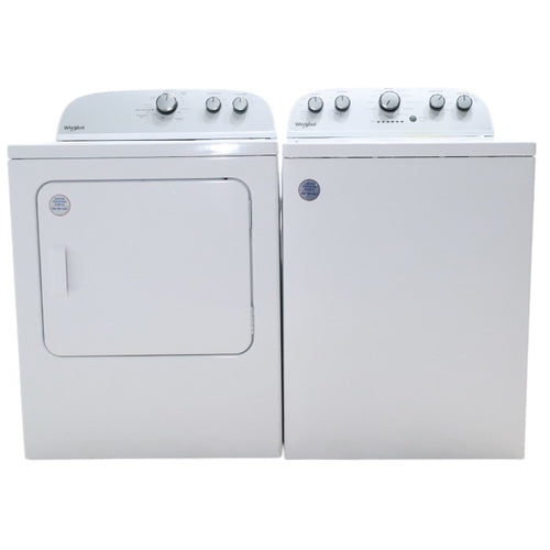 Pictures of HE Whirlpool 3.5 cu. ft. Top Load Washing Machine with Deep Water Wash and 7 cu. ft. Electric Dryer with AutoDry- Open Box - Neu Appliance Outlet - Discount Appliance Outlet in Austin, Tx