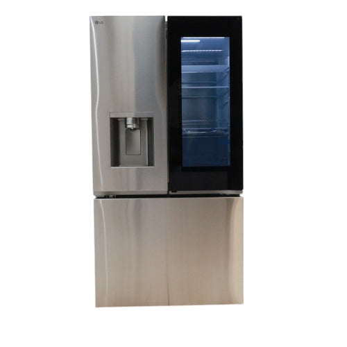 Pictures of LG Print Proof Stainless Steel 31 cu. ft. Smart Standard-Depth MAX™ French Door Refrigerator with InstaView® Door-in-Door® - Open Box - Neu Appliance Outlet - Discount Appliance Outlet in Austin, Tx