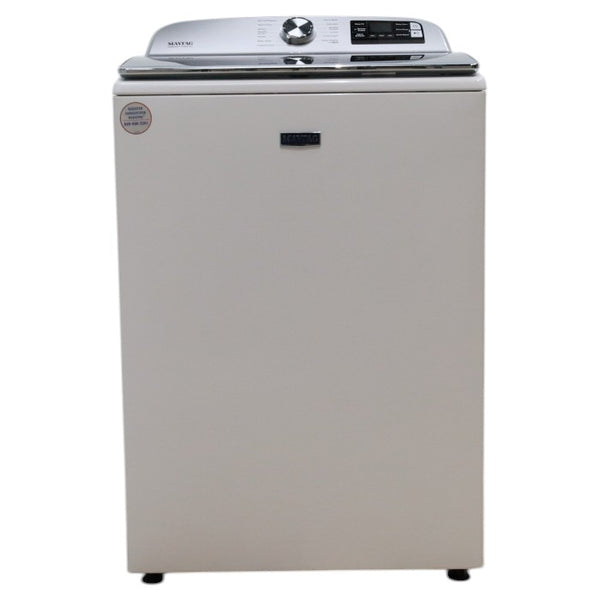 Maytag 5.2 cu. ft. Smart Capable White ENERGY STAR Top Load Agitator Washing Machine with Extra Power - Open Box