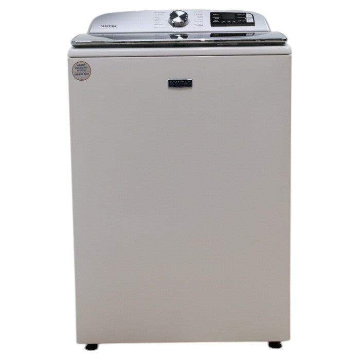Maytag 5.2 cu. ft. Smart Capable White ENERGY STAR Top Load Agitator Washing Machine with Extra Power - Open Box