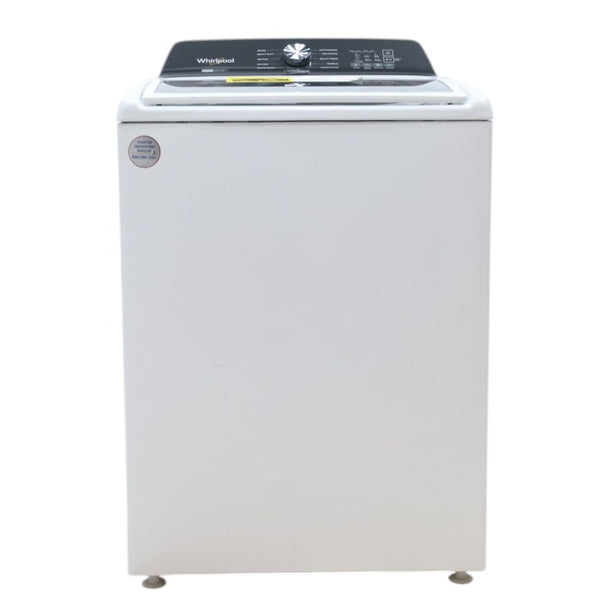 White Whirlpool 4.7 - 4.8 cu ft Capacity Top-Load Washer with 2 in 1 Removable Agitator - Scratch & Dent - Minor