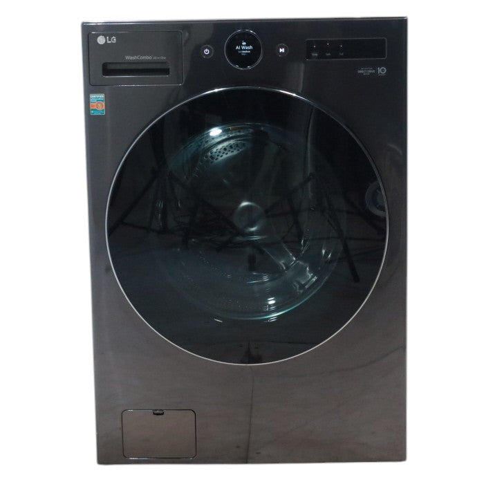 Pictures of LG Black Steel Ventless Washer/Dryer Combo LG WashCombo™ All-in-One 5.0 cu. ft. Mega Capacity with Inverter HeatPump™ Technology and Direct Drive Motor - Open Box - Neu Appliance Outlet - Discount Appliance Outlet in Austin, Tx