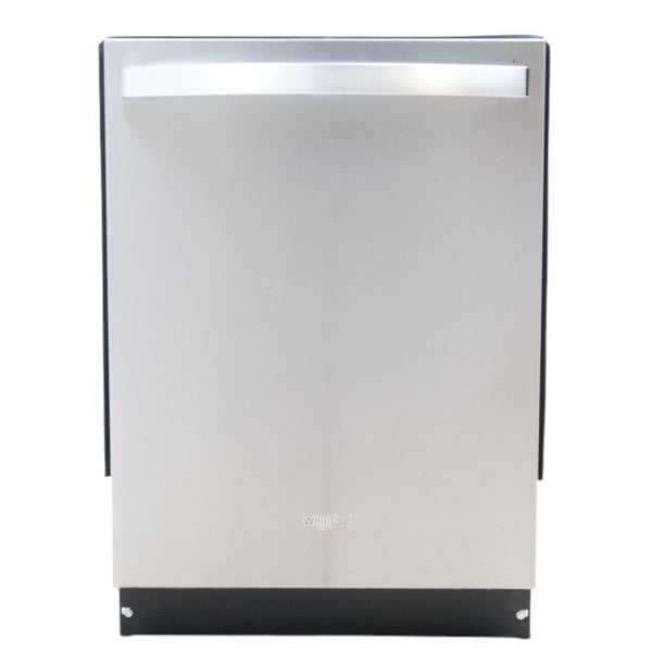 Whirlpool Fingerprint Resistant Stainless Steel Top Control 24-in Built-In ENERGY STAR Dishwasher with only  47-dBA - Scratch & Dent - Minor