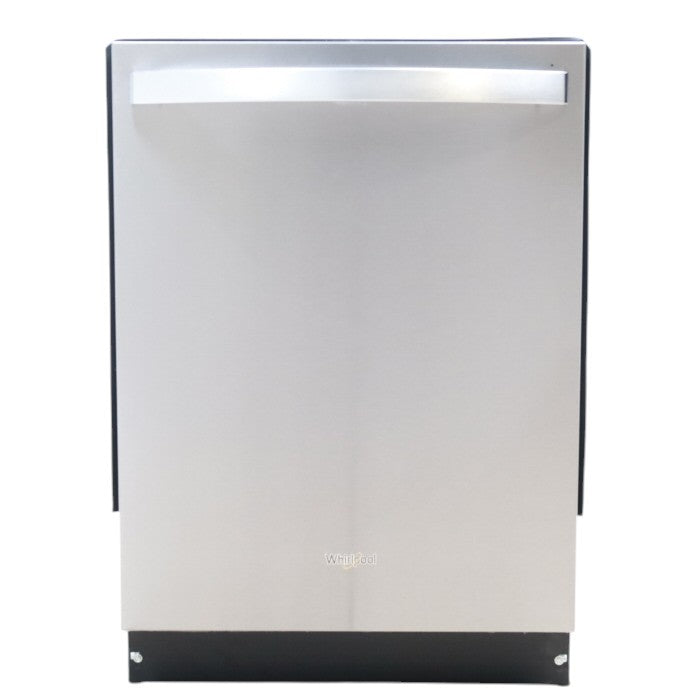 Whirlpool Fingerprint Resistant Stainless Steel Top Control 24-in Built-In ENERGY STAR Dishwasher with only  47-dBA - Scratch & Dent - Minor