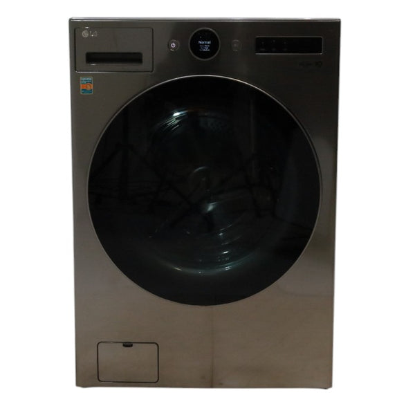 LG Graphite Steel 4.5 cu. ft. Capacity Smart Front Load Energy Star Washer with TurboWash® 360° and AI DD® Built-In Intelligence - Scratch & Dent - Minor