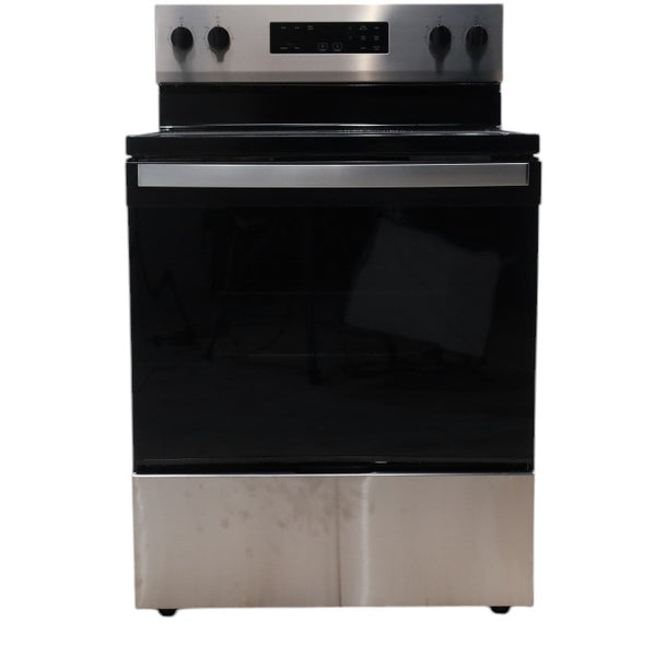 Whirlpool 30 in. 4 Burner Element Freestanding Electric Range in Stainless Steel with Thermal - Open Box