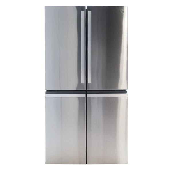 GE Profile™ Fingerprint Resistant Stainless ENERGY STAR® 28.4 Cu. Ft. Quad-Door Refrigerator with Dual-Dispense AutoFill Pitcher and Door in Door - Open Box
