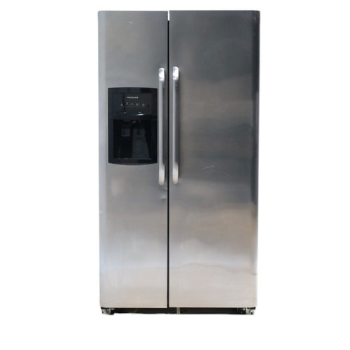 Pictures of Frigidaire 36 inch wide Stainless Steel 26 cu ft Side by Side Refrigerator with Ice/Water Dispenser, PureSource Filter and Ready Select Controls - Certified Refurbished - Neu Appliance Outlet - Discount Appliance Outlet in Austin, Tx