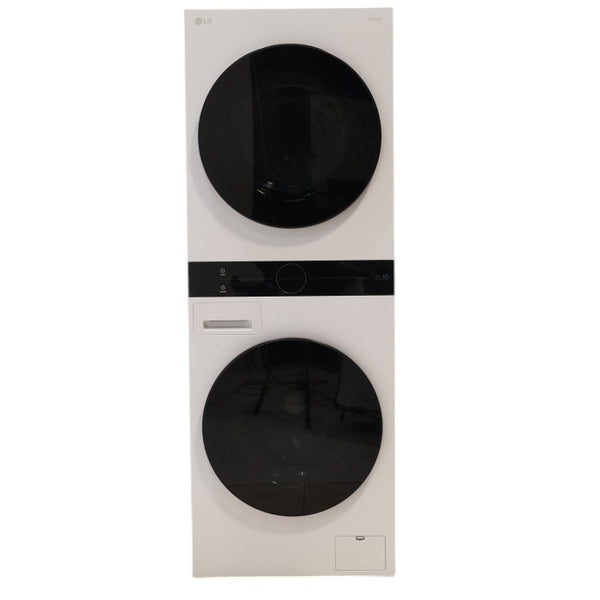 LG Compact Single Unit LG WashTower™ with Center Control™ 2.4 cu.ft. Front Load Washer and 4.2 cu.ft. Electric Ventless HeatPump™ Dryer - Scratch & Dent - Minor