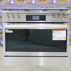 Frigidaire Gallery Stainless Steel 36" Gas Range with Quick Preheat + Air Fry GCFG3661AF - Scratch & Dent - Minor