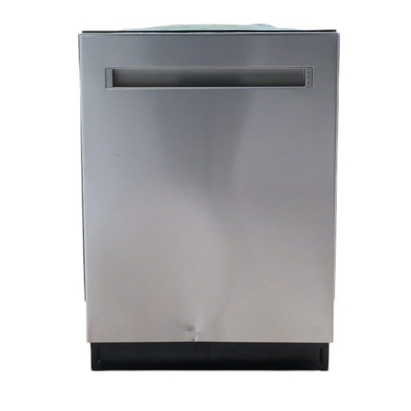 Sharp 24 in. Slide-In Stainless Steel Pocket Handle 45 dB Dishwasher with Soil Sensors and Heated Dry SDW6747GS - Scratch & Dent - Moderate