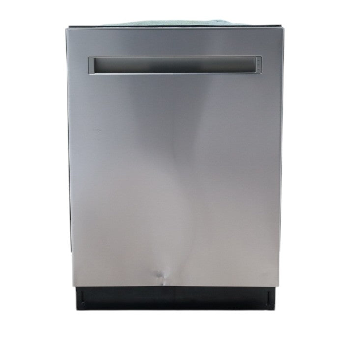 Sharp 24 in. Slide-In Stainless Steel Pocket Handle 45 dB Dishwasher with Soil Sensors and Heated Dry SDW6747GS - Scratch & Dent - Moderate