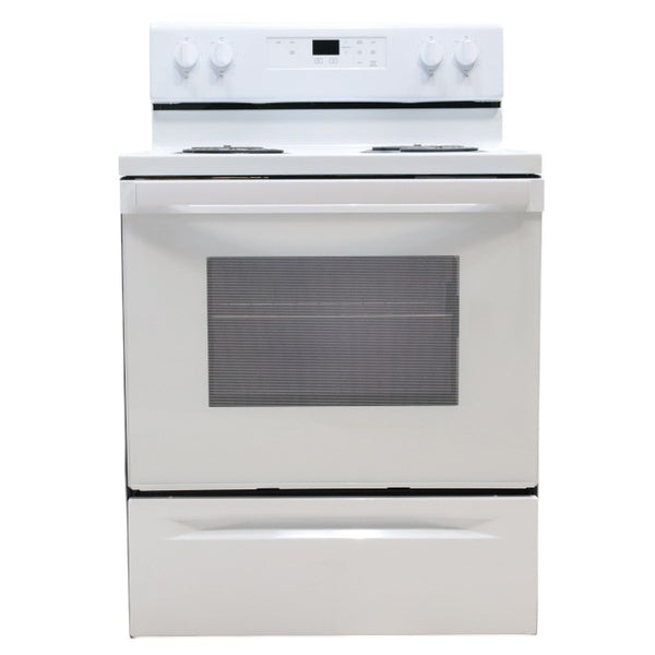 Whirlpool White 4.8 cu. ft. Electric Range with Keep Warm setting and Control Lock Mode - Open Box