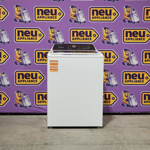 Whirlpool 4.6 Cu. Ft. Top Load Impeller Washer with Built-in Faucet 24SD20 - WTW5020SW  - Scratch & Dent (Minor)