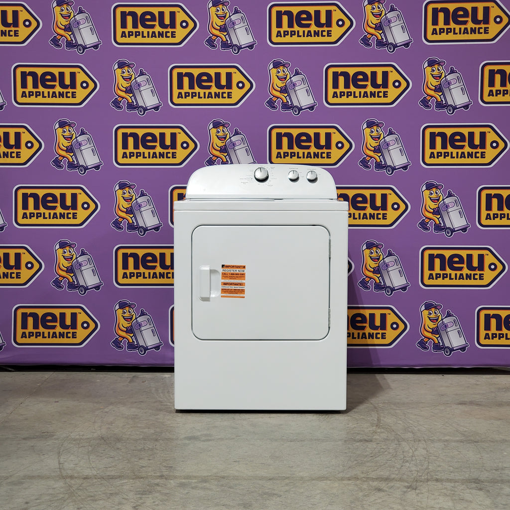 Pictures of Whirlpool White Electric Extra Large 7.0 Cu. Ft. Dryer with Wrinkle Shield 6SD61 - WED4815EW - Open Box - Neu Appliance Outlet - Discount Appliance Outlet in Austin, Tx