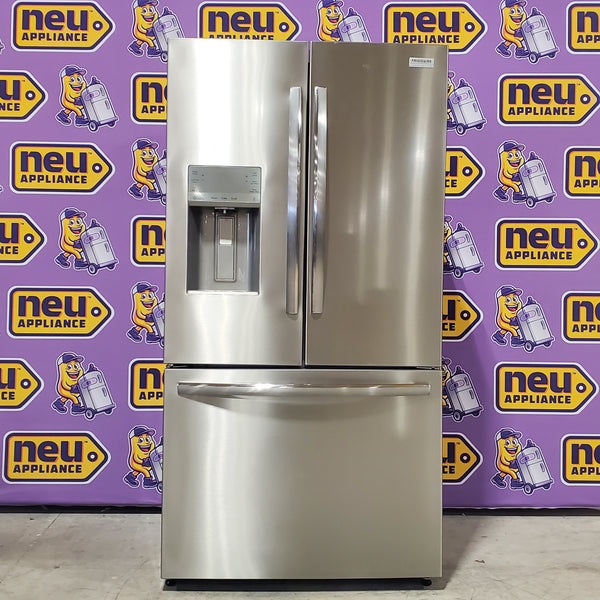 Frigidaire 27.8-cu ft ENERGY STAR French Door Refrigerator with Dual Ice Maker in Fingerprint Resistant Stainless Steel 3SD867 - GRFS2853AF - Scratch & Dent (Minor)
