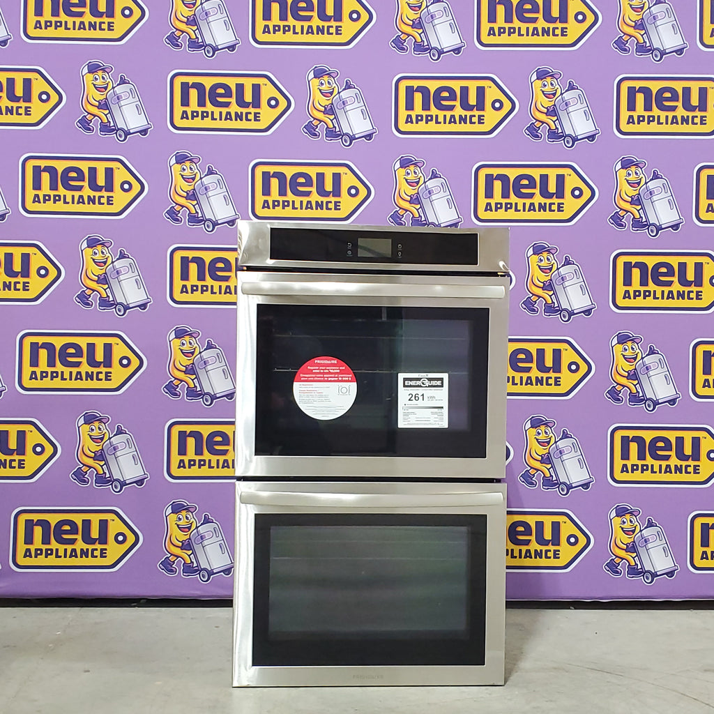 Pictures of Frigidaire Electric 30 Inch Wall Oven with Convection Bake, Self Clean, and Keep Warm Setting 17SD90 - FCWD3027AS - Scratch & Dent (Moderate) - Neu Appliance Outlet - Discount Appliance Outlet in Austin, Tx