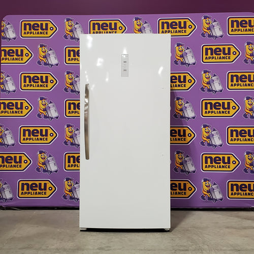 Pictures of Frigidaire 20 Cu. Ft. Energy Star Garage Ready Single-Door Refrigerator in White 3SD411 - FRAE2024AW - Scratch & Dent (Minor) - Neu Appliance Outlet - Discount Appliance Outlet in Austin, Tx