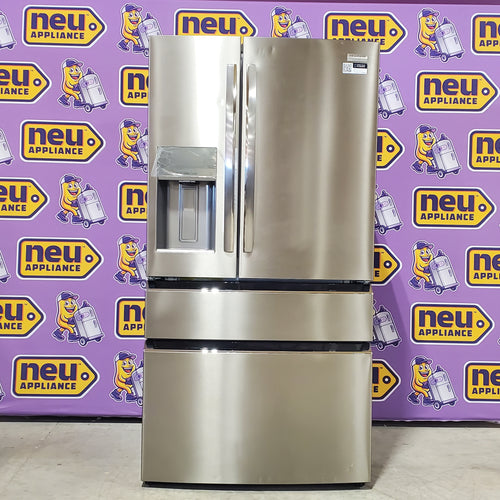 Frigidaire Gallery 26 Cu. Ft. Standard-Depth 4-Door French Door Refrigerator in Fingerprint Resistant Stainless Steel 3SD953 - GRMS2773AF - Scratch & Dent (Minor)