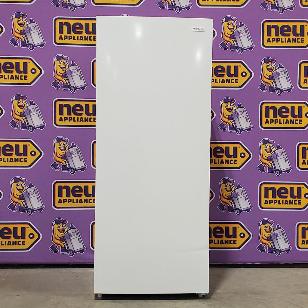 Pictures of Frigidaire 13 Cu. Ft. Garage Ready Upright Freezer with EvenTemp™ Cooling System 3SD839 - FFFU13F2VW - Scratch & Dent (Moderate) - Neu Appliance Outlet - Discount Appliance Outlet in Austin, Tx
