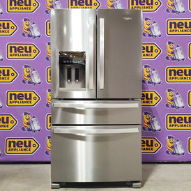 Whirlpool French Door Bottom Mount Refrigerator in Fingerprint Resistant Stainless Steel 3SD743 - WRMF3636RZ - Scratch & Dent (Minor)