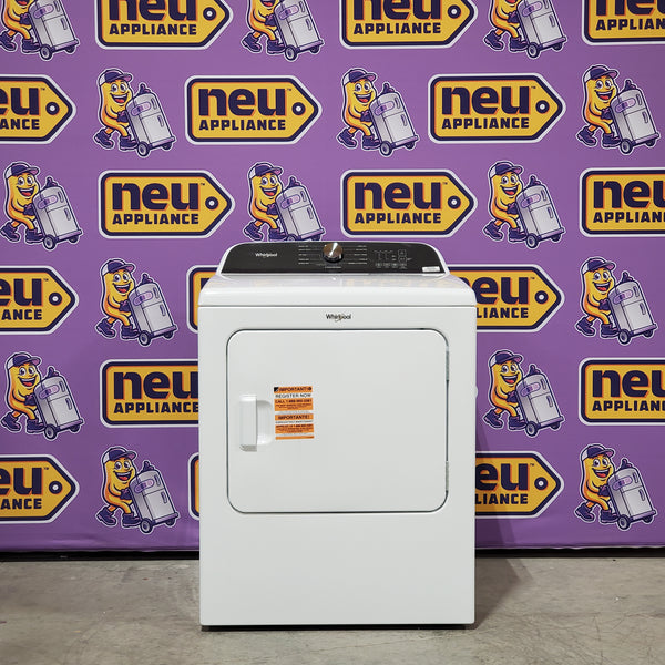 Whirlpool® 7.0 Cu. Ft. Electric Dryer with Moisture Sensor and Steam Refresh Cycle 6SD79 - WED6150PW - Open Box
