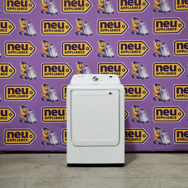 Samsung 7.2 cu. ft. Electric Dryer with Sensor Dry in White 6SD62 - DVE45T3200W - Open Box