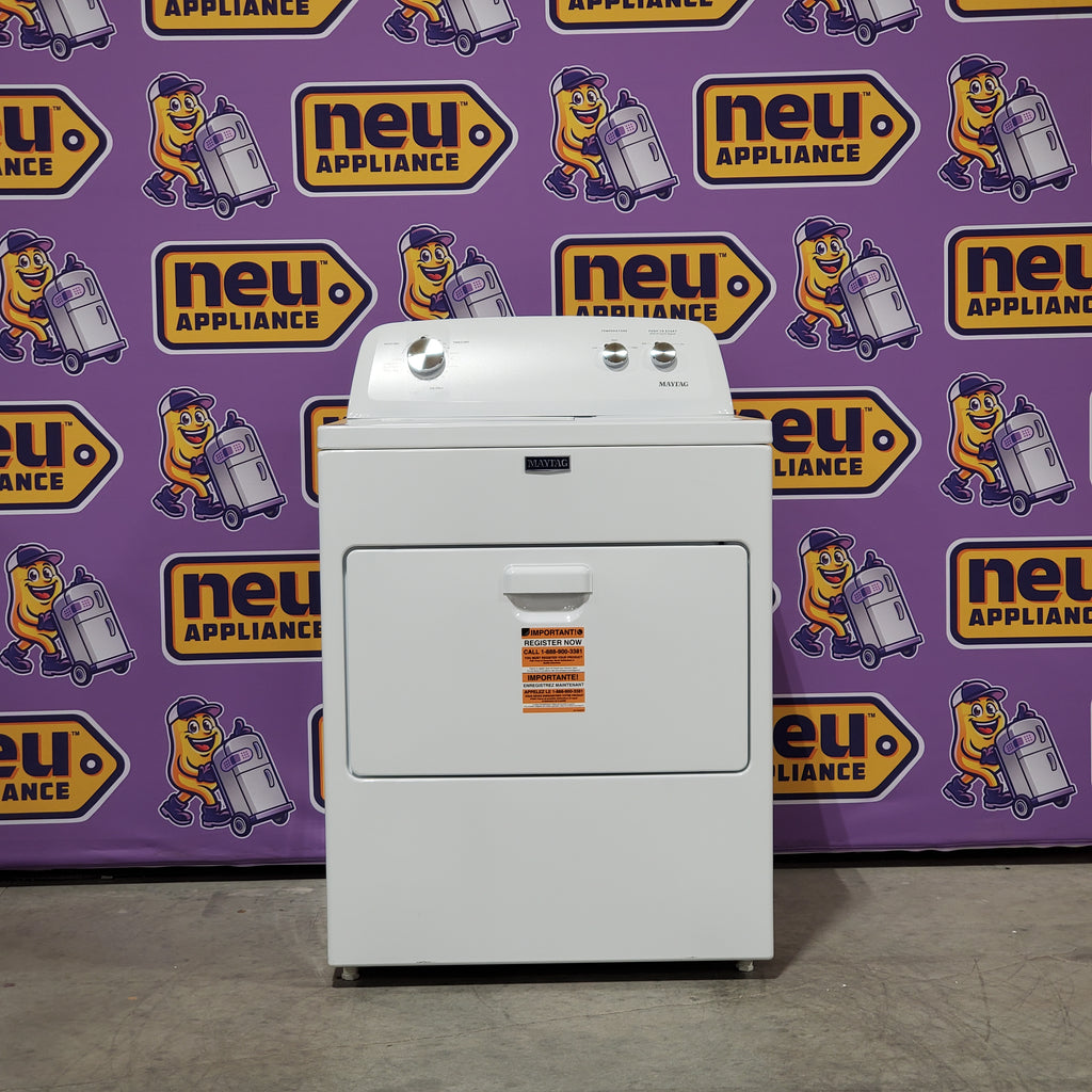 Pictures of Maytag Top Load Style Electric Wrinkle Prevent 7.0 cu. ft. Dryer with Auto Dry 6SD68 - MED4005SW - Open Box - Neu Appliance Outlet - Discount Appliance Outlet in Austin, Tx