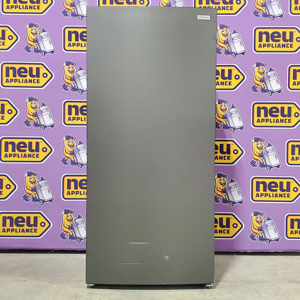 Frigidaire 20 Cu. Ft. Garage Ready Upright Freezer in Carbon 3SD1019 - FRUF2020AN - Scratch & Dent (Moderate)