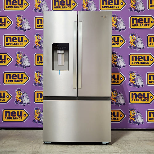 Pictures of Whirlpool Counter-Depth 23.4-cu ft 3 -Door Refrigerator with Dual Ice Maker with Water and Ice Dispenser 22SD032 - WRFC5236RZ - Scratch & Dent (Minor) - Neu Appliance Outlet - Discount Appliance Outlet in Austin, Tx