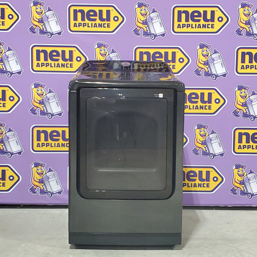 Samsung 7.4 Cu. Ft. Smart Electric Dryer with Steam Sanitize+ in Black 5SD258 - DVE55CG7100V - Scratch & Dent (Minor)