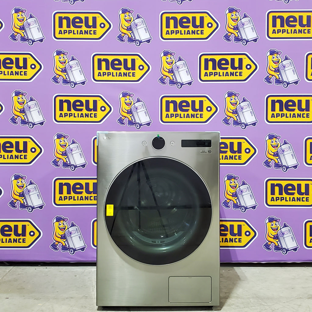 LG Smart Mega Capacity 7.8 Cu. Ft. Front Load Dryer with Dual Inverter Heat Pump Technology 3SD913 - DLHC5502V - Open Box