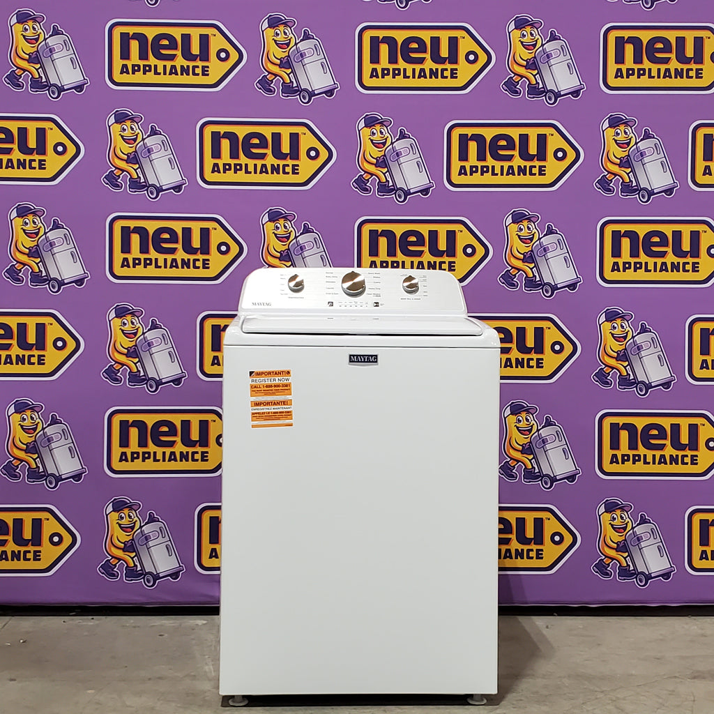 Maytag Top Load 4.5 Cu. Ft. Washer with Deep Fill in White 3SD901 - MVW4505MW - Open Box
